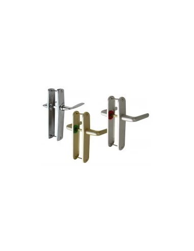 Ensemble porte chrome serrure sc616128