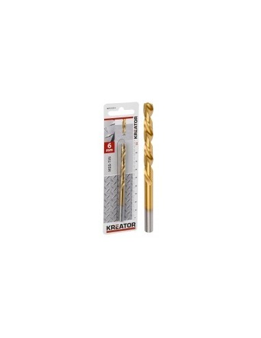 Foret Métaux En Titane Hss Ø 6,5x101mm - KREATOR