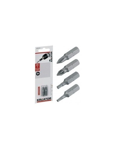 Embout De Vissage Torx Tamper T30 (25mm) - 2 Pièces - KREATOR