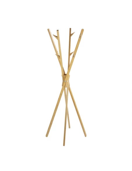 Porte manteau bambou mikado marron