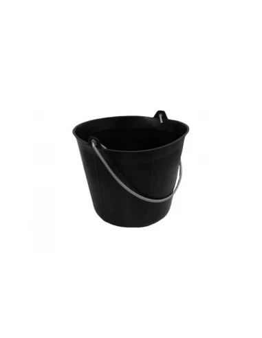 Seau de maçon - 11 l - pvc - noir
