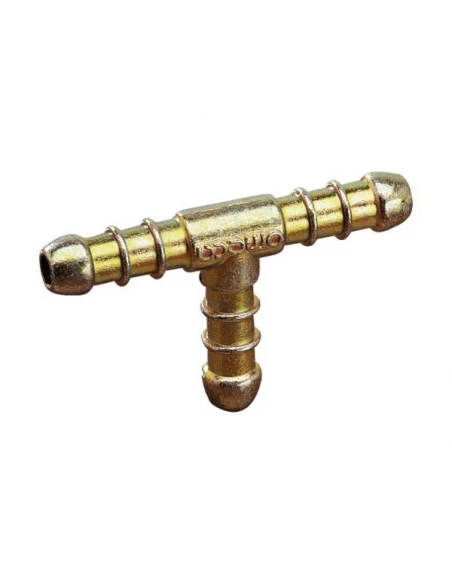 Té 3 tetines cannelées gaz butane propane