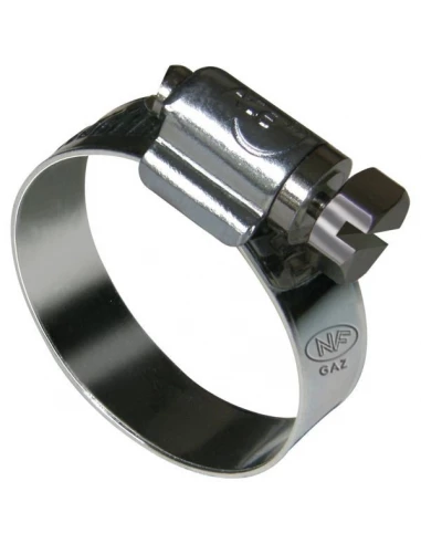 Colliers x 2 pour tuyau de gaz butane ou propane