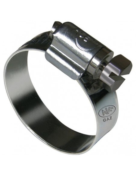 Colliers x 2 pour tuyau de gaz butane ou propane