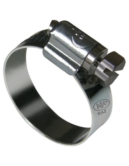 Colliers x 2 pour tuyau de gaz butane ou propane