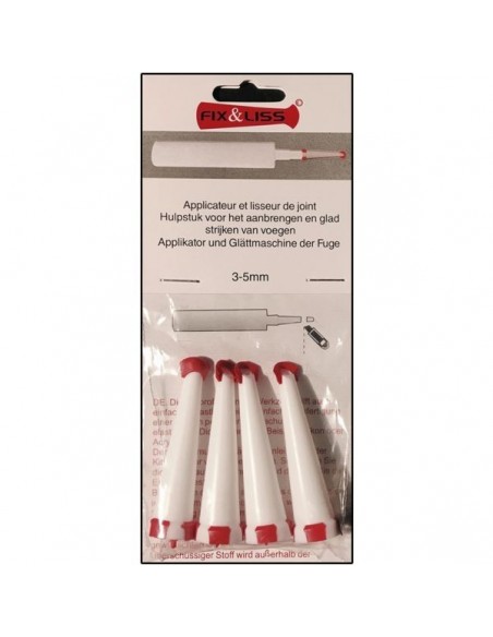 Lot de 4 applicateurs/lisseurs ref fl001 - fix and liss
