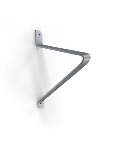 Equerre bellucci acier chrome 200x180mm