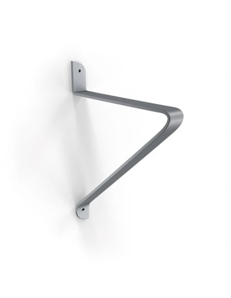 Equerre bellucci acier chrome 200x180mm