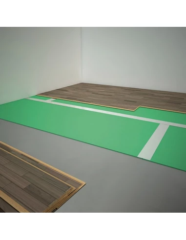 Dalle extrusée PSE rigide 165 g/m² sous couche parquet flottant