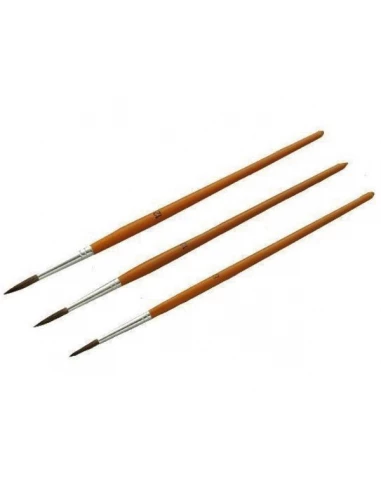 3 Pinceaux n2+4+6 aquarelle