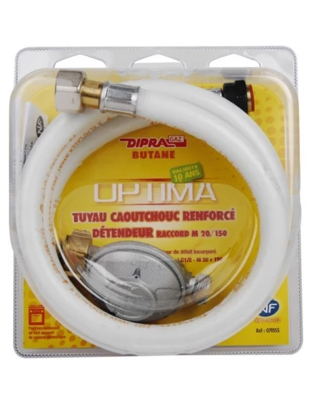 070155 tuyau flex 1 5m optima + detendeur butane