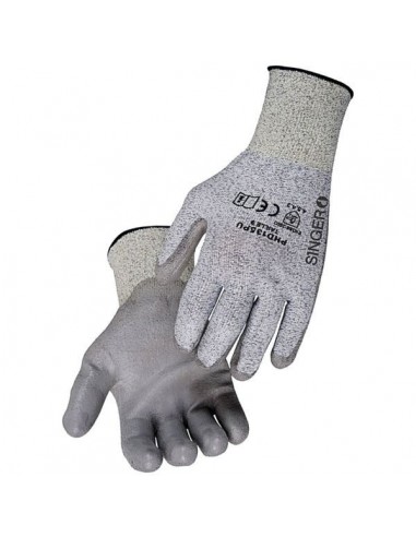 Gants Singer T10 Gris PU Protection dextérité optimale - SINGER SAFETY