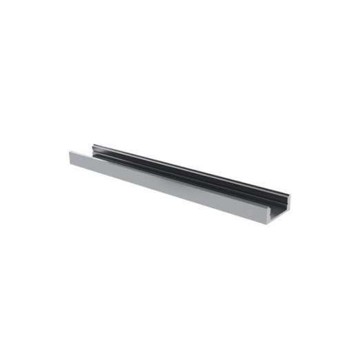 Slimline 7 mm - profilé en aluminium pour ruban led - argent - 2 m