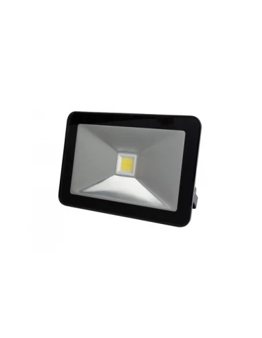 Projecteur led design - 20 w, blanc neutre - noir