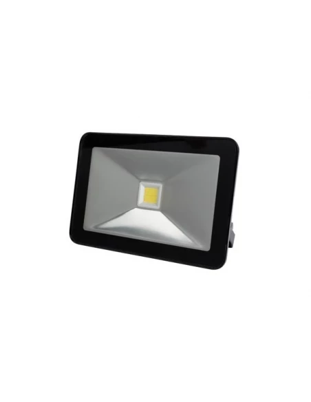 Projecteur led design - 20 w, blanc neutre - noir