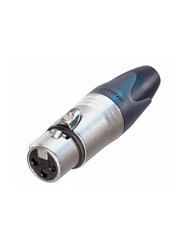 Neutrik - connecteur xlr, 3 points femelle, argenté, nickel