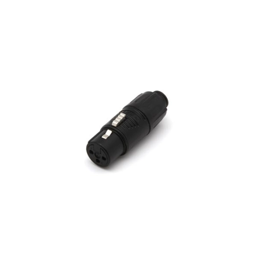 Rean tiny - adaptateur xlr femelle vers xlr male - noir
