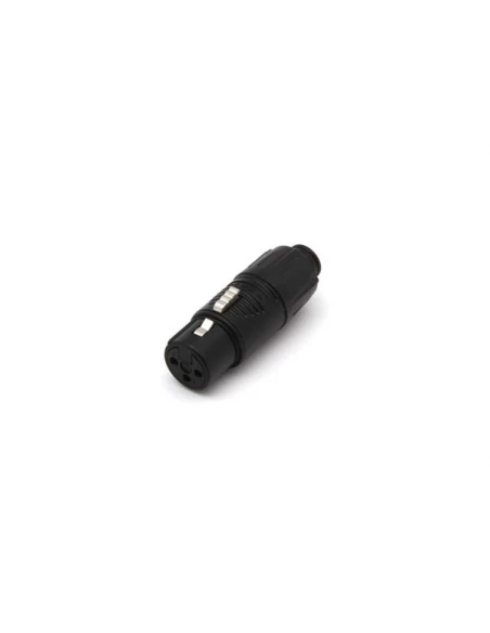 Rean tiny - adaptateur xlr femelle vers xlr male - noir