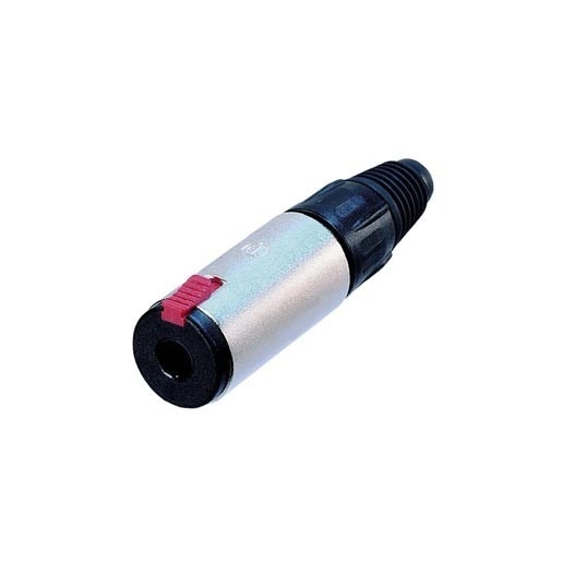 Neutrik - connecteur jack, 3 points femelle, argenté, nickelé