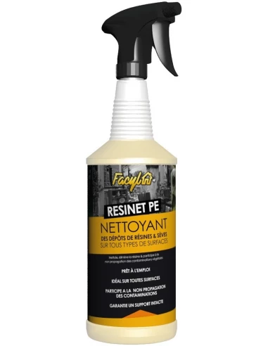 Nettoyant des depots de resines et seves pulvérisateur 1 l