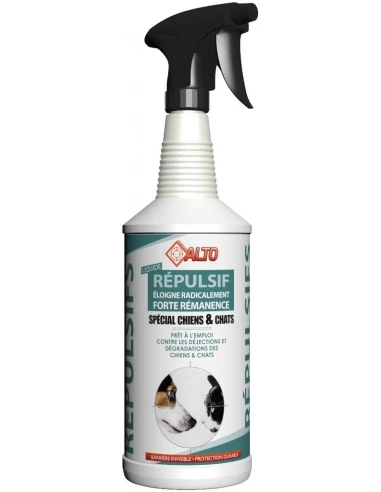 Repulsif laque special chiens et chats pulvérisateur 1 l