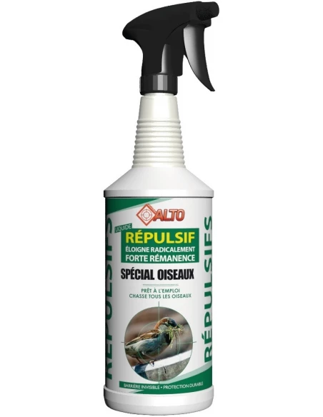 Repulsif laque special oiseaux pulvérisateur 1 litre - ALTO