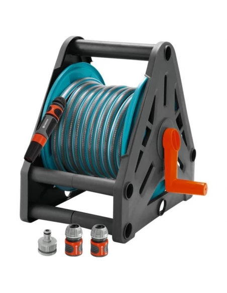 Devidoir 15m tuyau arrosage - lance et raccords inclus - GARDENA