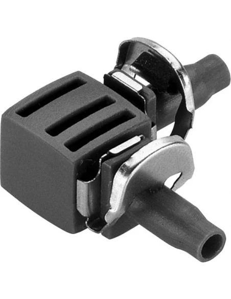 Jonction en l 4,6mm blister 10 pces connex«quick & easy»