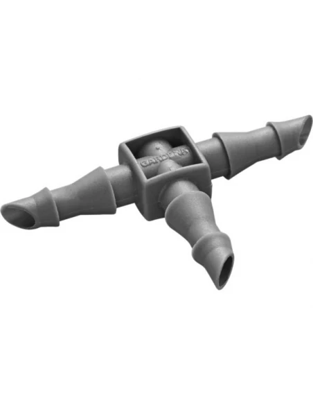 Jonction en t 4,6mm blister 10 pces connex 'classic'