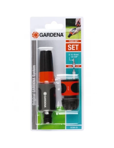 Kit Terminal D'irrigation. Lancement Multi Jet+Connecteur. 13mm (1/2'') 15mm (5/8'') (BLISTER) Gardena