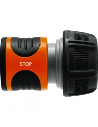 Raccord Rapide Gardena Water Stop 19mm Arrêt d'eau automatique pour un changement d'accessoire facilité - Gardena