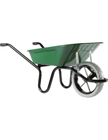 Brouette aktiv premium roue increvable peinte 100 litres - HAEMMERLIN
