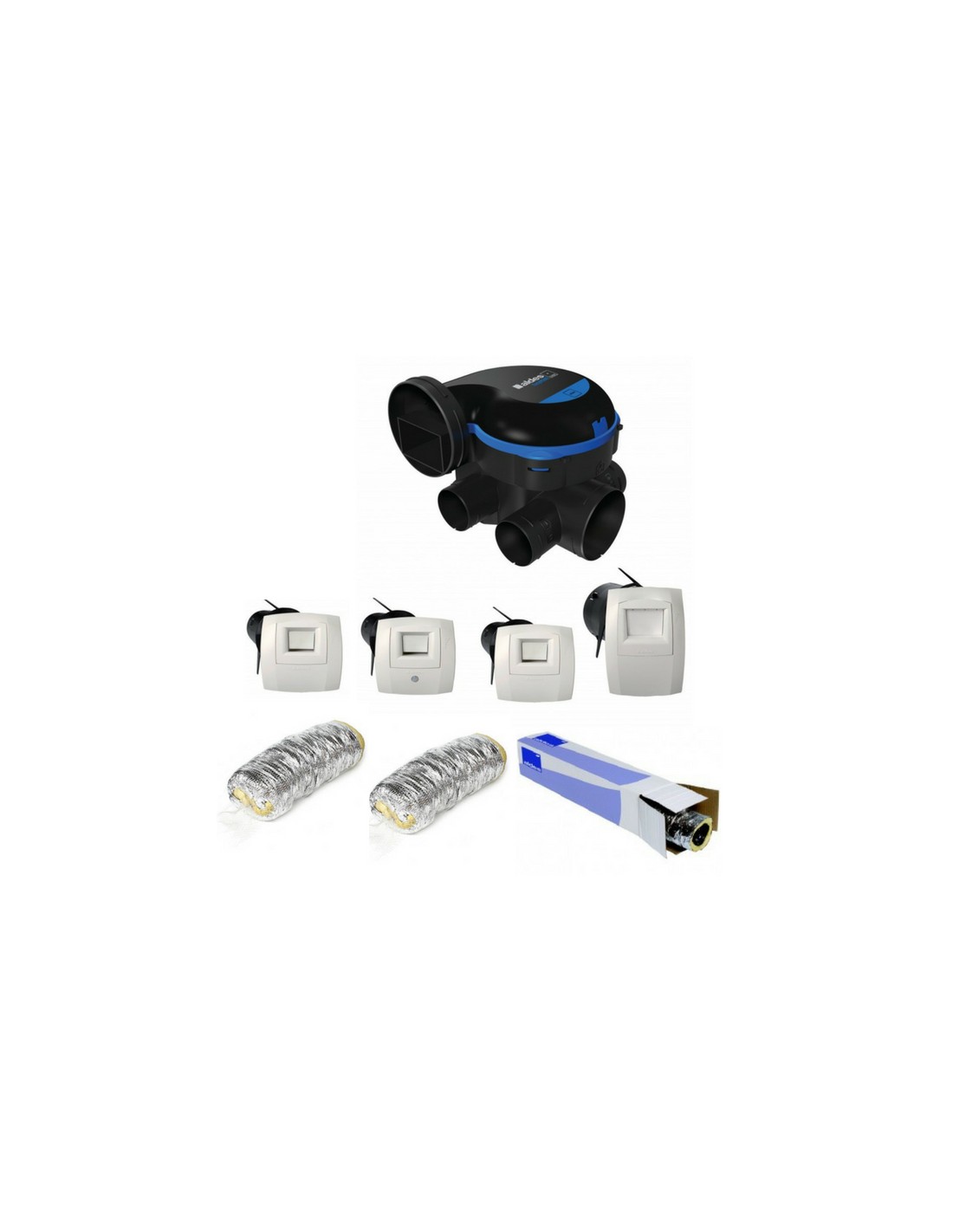 Kit VMC EasyHOME Hygro Compact Premium MicroWatt MW- ALDES -11033051