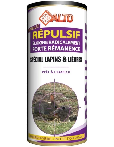 Repulsif granules special lapins et lievres boite 400 g