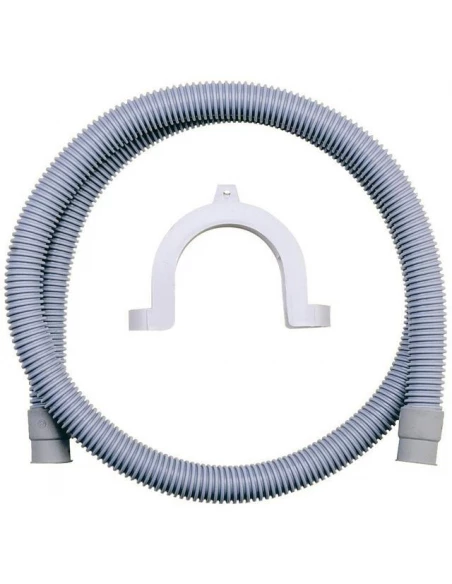 Tuyau de vidange, 2 m pour machine à laver ou lave vaisselle
