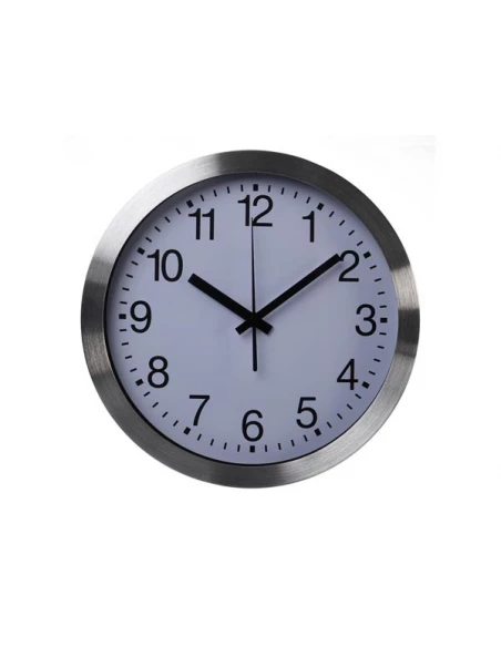 Horloge murale en aluminium - e, 30, cm