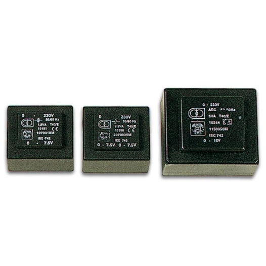 Transformateur moule 12va 1 x 9v / 1 x 1 330a