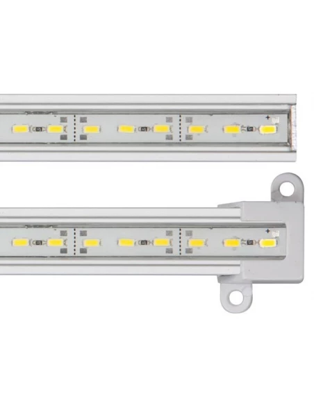 Barrette à led rigide - haute luminosite - 89 cm - blanc chaud