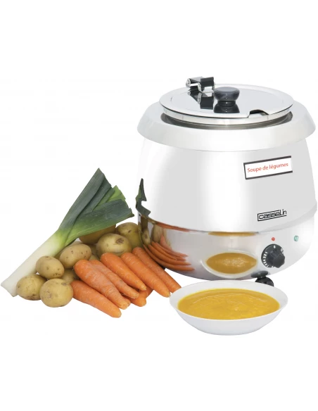 Soupière 9 litres inox