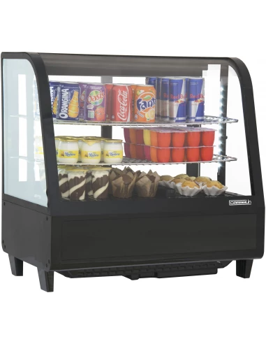Vitrine réfrigérée à poser 100L Noire - CASSELIN