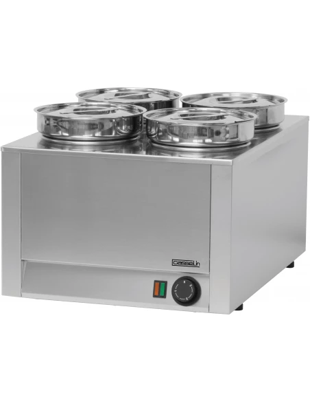 Bain-marie à sauce 4 cuves