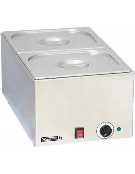 Bain-marie avec 2 x GN 1/2 - CASSELIN