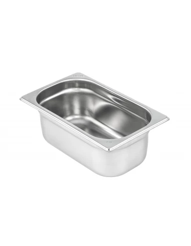 Bac gastronorme 1/4_• profondeur : 40 mm• contenance : 1,3 l• dimensions : 265 x 162 mm 