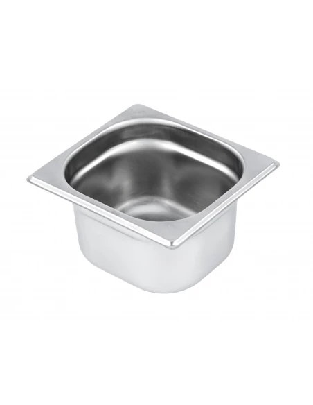 Bac gastronorme 1/6_• profondeur : 150 mm • contenance : 3,2 l • dimensions : 265 x 162 mm