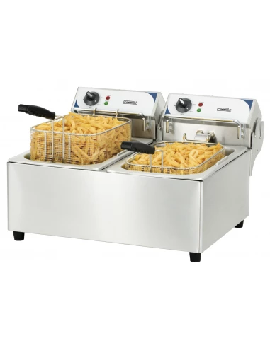 Friteuse électrique 2 x 10 litres - CASSELIN