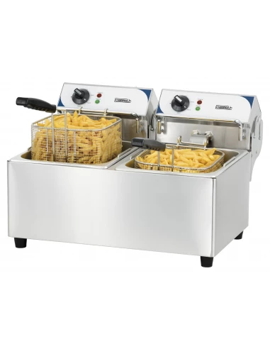 Friteuse électrique 2 x 7 litres