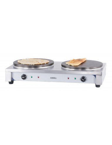 Crêpière double 40 électrique - CASSELIN