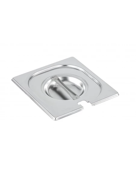 Couvercle bac gastronorme ajouré 1/6