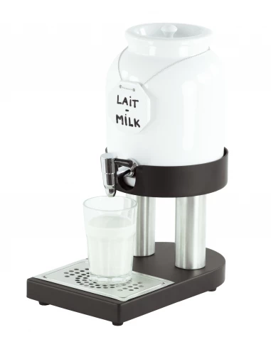Distributeur de lait froid en porcelaine 4L - CASSELIN