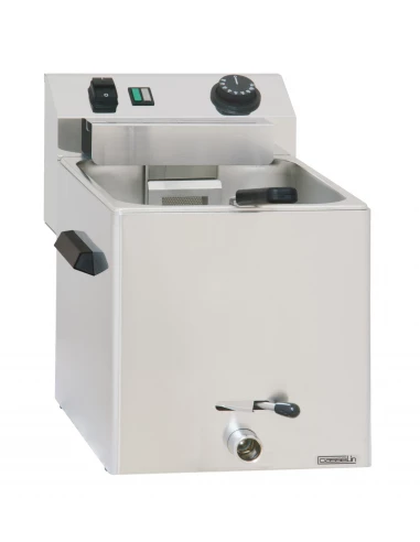 Cuiseur à pâtes électrique avec vanne de vidange - 1 panier - CASSELIN